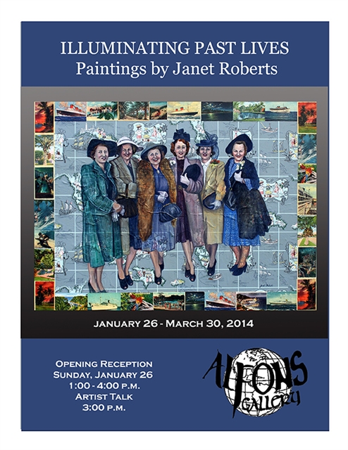 Paintings by Janet Roberts Flyer